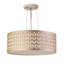 Ver imagem 1 de Lustre Pendente Cúpula Recorte Bronze 40X15 2E27 Bivolt