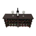 Ver imagem 1 de Adega Vinho Madeira 24 Garrafas Tipo Mesa Imbuia C08
