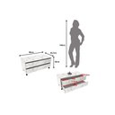 Ver imagem 4 de Armário C/ Balcão Banheiro Suspenso Bn3601 + Rodizios Bn3603 S/ Cuba 80cm e Espelho Bn3602 Branco