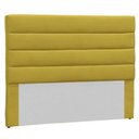 Ver imagem 1 de Cabeceira Queen Estofada Berlim SuedeAmarelo M&F Decor