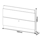 Ver imagem 5 de Painel Classic Imcal 220cm Branco - 7379