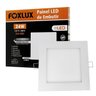 Painel de LED Downlight Quadrado de Embutir 24W Luz Branca 6500K Bivolt – Foxlux - 1
