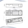 Calha Canal Organizador Escorredor Úmida Inox Tubrax - 5