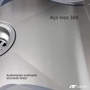 Ver imagem 4 de Calha Canal Organizador Escorredor Úmida Inox Tubrax