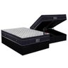 Cama Box Baú King Colchão Molas Bonnel Ortobom Nanolastic Airtech Progressive + Base Crc Suede - 1