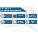 Ver imagem 6 de Cama Box Baú King Colchão Molas Bonnel Ortobom Nanolastic Airtech Progressive + Base Crc Suede