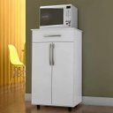 Ver imagem 4 de Balcão de Cozinha Multiuso Juliana Branco Flex Ajl Móveis