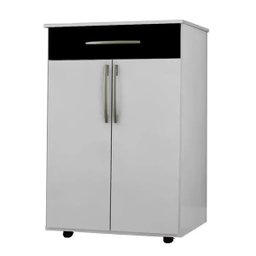 Balcão de Cozinha Multiuso Juliana Branco Flex Ajl Móveis - 2