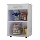 Ver imagem 3 de Balcão de Cozinha Multiuso Juliana Branco Flex Ajl Móveis