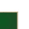 Lousa Quadro Escolar Verde UV Standard 3mm 70x50 cm para Giz Moldura de Madeira Pinus Natural - 2