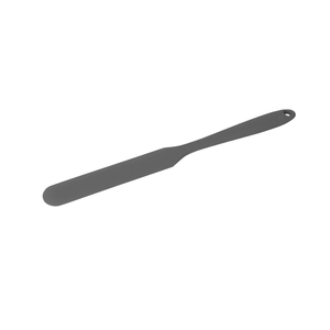 Jogo 2 Espátulas Retas Silicone Grey Mimo Sn21036g