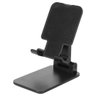 Suporte de Mesa Universal para Celular Apoio Ajustável Articulado Smartphone Compacto Portátil:Preto - 2