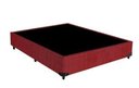 Ver imagem 2 de Base Box Solteirão Suede Vermelho 110x188x40