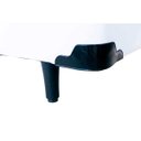 Ver imagem 2 de Base Box Solteiro Courino Branco 78x188x40