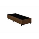 Ver imagem 1 de Base Box Solteiro Courino Marrom 78x188x40