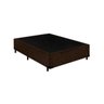 Base Box Viúva Courino Marrom 128x188x40 - 1