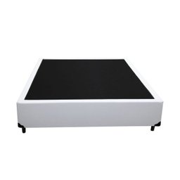 Base Box Solteirão Courino Branco 110x188x40 - 3