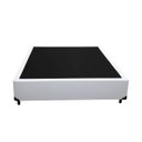 Ver imagem 3 de Base Box Solteirão Courino Branco 110x188x40