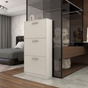 Ver imagem 1 de Sapateira Romanus 18 Pares de Sapato Branco - Panorama Móveis
