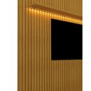 Ver imagem 4 de Painel para TV 1.8 Ripado com LED Nobre Naturale - Gelius Móveis