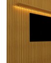 Ver imagem 4 de Painel para TV 1.8 Ripado com LED Nobre Naturale - Gelius Móveis
