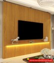 Ver imagem 3 de Painel para TV 1.8 Ripado com LED Nobre Naturale - Gelius Móveis