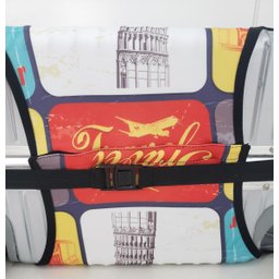 Capa para Mala de Viagem Estampa Selos de Viagem Tamanho G - 2