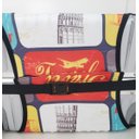 Ver imagem 2 de Capa para Mala de Viagem Estampa Selos de Viagem Tamanho G