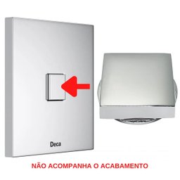 Botão Acionamento Válvula Deca Slim 2553 - 4128190 4128.190 - 2
