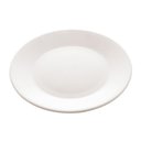 Ver imagem 1 de Prato Raso P/Sobremesa de Porcelana Branca Clean 20,5cm Lyor