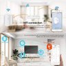 Sensor de Porta e Janela Inteligente Contato Magnético sem Fio App Funciona com Assistentes Virtuais - 2