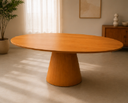 Ver imagem 7 de Mesa de Jantar Oval 210x100cm - Freijó