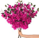 Ver imagem 2 de Kit 15 Galhos Flores Artificiais de Bougainville Primavera