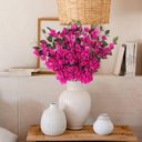 Ver imagem 3 de Kit 15 Galhos Flores Artificiais de Bougainville Primavera