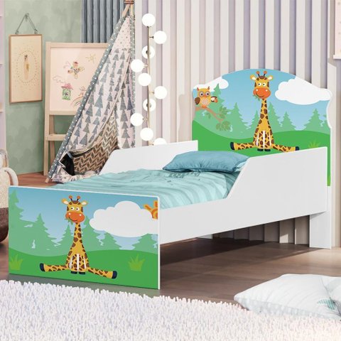 Cama Infantil Girafinha com Colchão