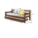 Ver imagem 3 de Bicama Solteiro Confort Castanho