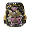 Mochila Rodinhas Escolar Infantil Lol Surprise Alto Relevo Preta - 8