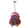 Mochila Rodinhas Escolar Infantil Lol Surprise Alto Relevo Rosa - 6
