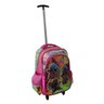 Mochila Rodinhas Escolar Infantil Lol Surprise Alto Relevo Rosa - 7