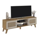 Ver imagem 3 de Conjunto para Sala com Rack e Buffet Charlotte Artely
