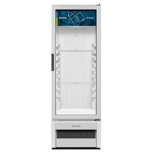 Expositor Vertical Porta de Vidro 276 Litros Metalfrio VB25R Branco 220V