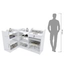 Ver imagem 5 de BALCÃO CAIXA VITRINE M313.B 100% MDF (EXPOSITOR, LOJA) MUNDI MOVEIS