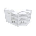 Ver imagem 3 de BALCÃO CAIXA VITRINE M313.B 100% MDF (EXPOSITOR, LOJA) MUNDI MOVEIS