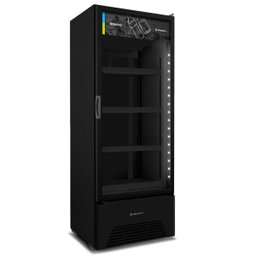 Refrigerador Expositor Vertical Bebidas 127v Vb52ah Optima All Black 541/577 Litros - Metalfrio - 2 Refrigerador Expositor Vertical Bebidas 127v Vb52ah Optima All Black 541/577 Litros - Metalfrio - 2