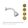 Chuveiro Tubo de Parede 6,1cm Max 1977.c.ct Cromado Deca - 2