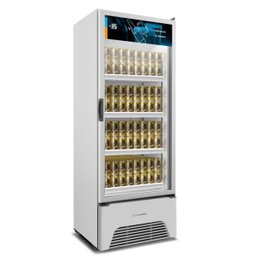 Cervejeira Expositor Vertical 220v Porta de Vidro 513/576 Litros Vn50ah Optima Branca - Metalfrio - 4