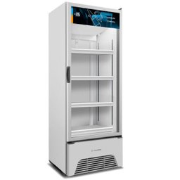 Cervejeira Expositor Vertical 220v Porta de Vidro 513/576 Litros Vn50ah Optima Branca - Metalfrio - 2