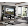 Estante com Suporte TV 65" Portas c/ Espelho Oslo Multimóveis V3382 - 7