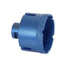 Ver imagem 3 de Serra Copo Diamantada 64mm para Porcelanato Ceramica e Marmore Encaixe Rosca M14 para Esmerilhadeira