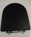 Ver imagem 4 de Tampa de Vaso Sanitário Laqueado Carrara P/Deca Preto Fosco